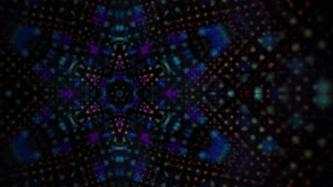 Neon Kaleidoscopic Data Ocean Vortex