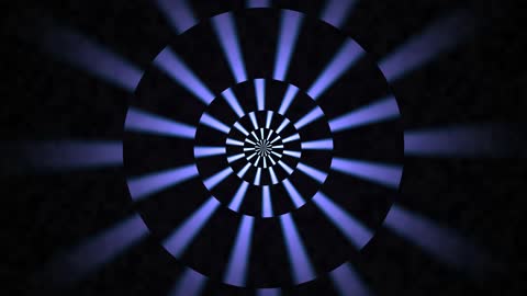 Neon Light Tunnel Abstract Sci