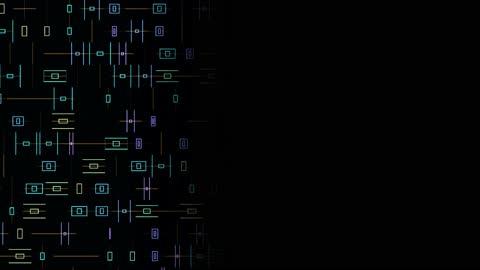 Neon Megastructure Flow Horizontal 30fps