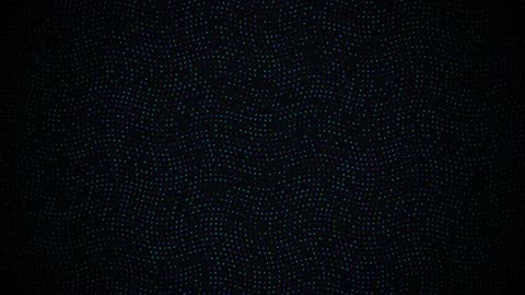 Neon Micro Grid Flow Abstract