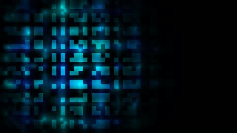 Neon Sapphire Data Matrix Horizontal