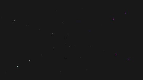 Neon Tunnel Burst Horizontal 30fps
