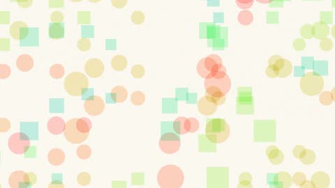 Pastel Geometric Overlays Horizontal 30fps