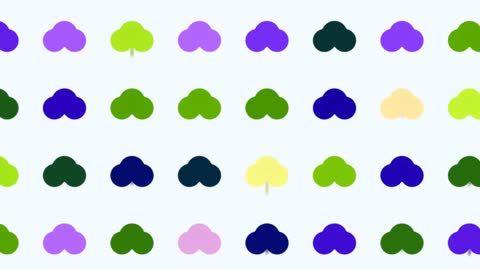 Pastel Rainbow Rain Clouds Seamless