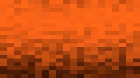 Pixel Ember Glow Warm Retro