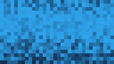 Pixel Ocean Drift Blue Retro