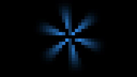 Pixel Spin Slash FX Retro