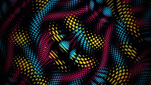 Pop Art Motion Wave Horizontal