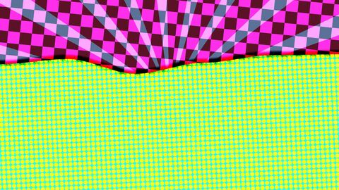 Pop Art Paper Tear Glitch