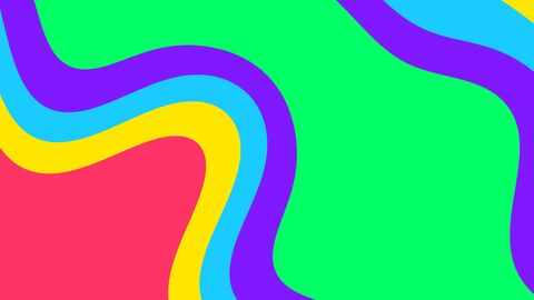 Pop Art Vibrant Posterization Horizontal