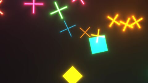 Pop Geometry Explosion Dense 3D