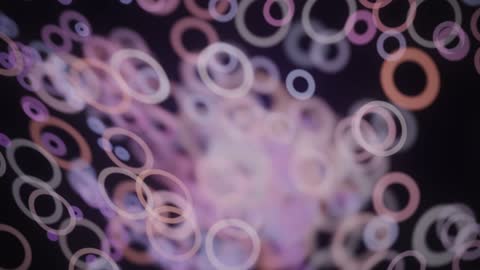 Prismatic Lavender Glass Nebula Horizontal
