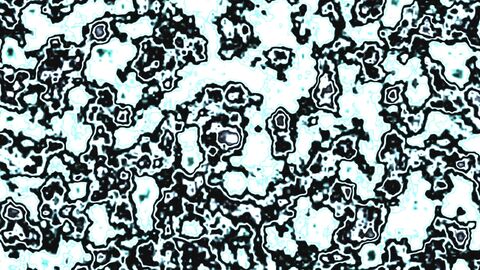 Pulsing Neon Neural Network Horizontal
