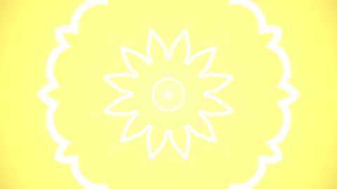 Pure 24K Saturated yellow Fractal