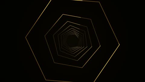 Pure Golden Hexagon Infinite Background