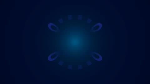 Radial Binary Wavefront with Symmetric