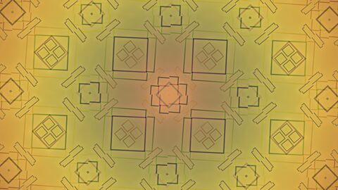 Radiant Diamond Lattice Bloom Horizontal