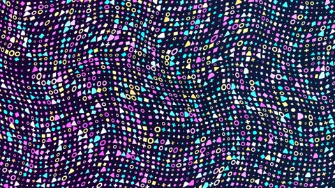 Retro Cosmos Parade Horizontal 30fps