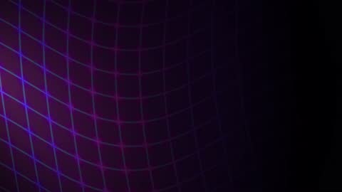 Retro Neon Abstract Background Left