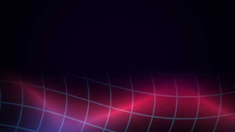 Retro Neon Abstract Background Top