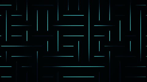 Rhythmic Neon Circuit Pulse Horizontal