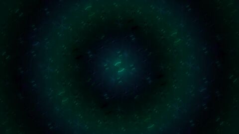 Rotating Emerald Crystal Gear Fractal