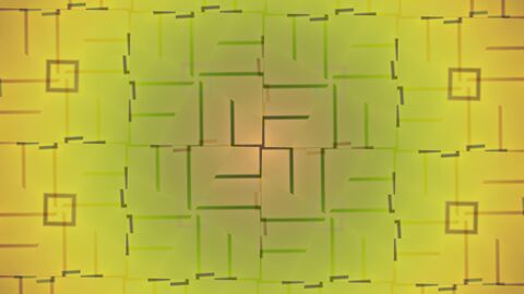 Royal Golden Gate Fractal Horizontal