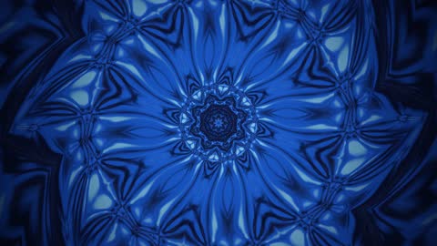 Sapphire Chrome Liquid Abstract Background