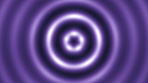 Seamless Circular Sine Wave Grid