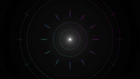 Seamless Cyber Neon Geometric Laser