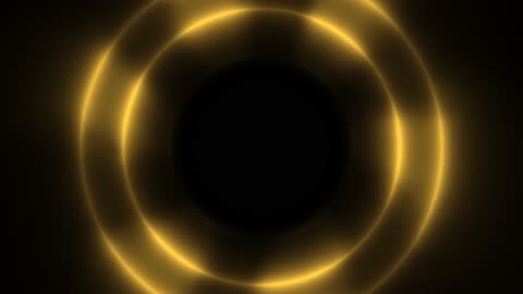 Seamless Golden Petal Void Fractal