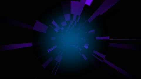 Seamless Hyperspace Warp Tunnel Loop
