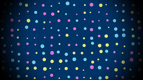 Seamless Looping Colorful Bubble Underwater