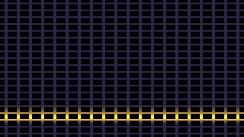 Seamless Looping Retro Circuit Grid