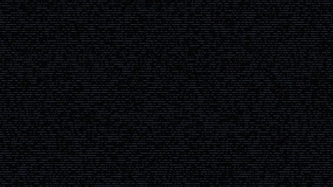 Seamless Looping Retro TV Static