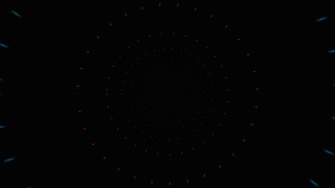 Seamless Looping Retro Tunnel Wiggle