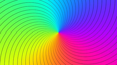 Seamless Looping Spinning Hypno Swirl