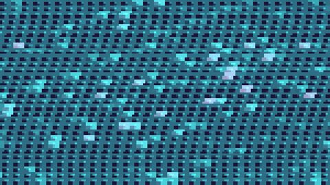 Seamless Retro Pixel Circuit Highway