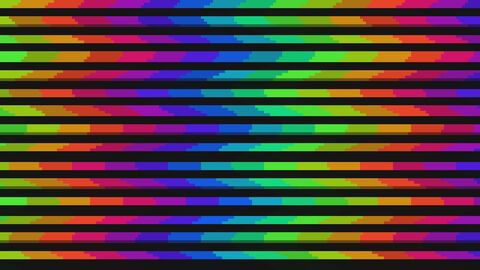 Seamless Scrolling Retro Abstract Rainbow