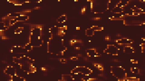 Seamless Scrolling Retro Lava Flow