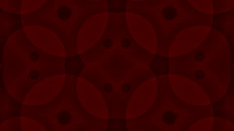 Sharp Cyber Neon Red Fractal