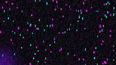 Sharp Cyberpunk Neon Tiles Horizontal
