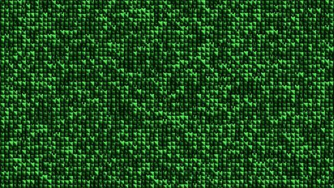 Sharp Dark Emerald Facet Grid