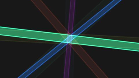 Sharp Fractured Beam Abstract Background