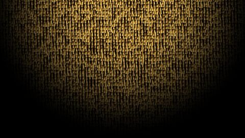 Sharp Golden Silk Folds Horizontal