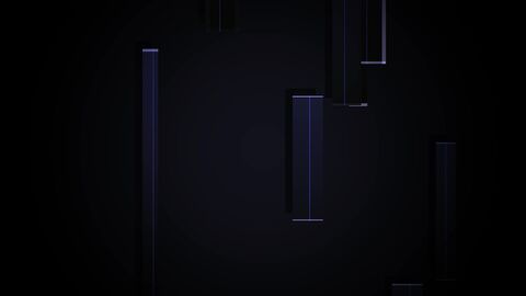 Sharp Obsidian Monolith Construction Horizontal