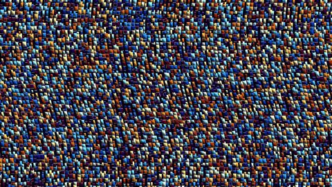 Sharp Psychedelic Wave Grid Horizontal