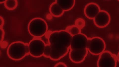 Shattered Blood Energy Overflow Abstract