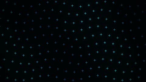 Shifting Neon Coordinate Crosses Horizontal