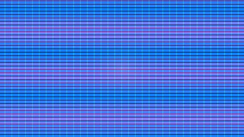Shifting Neon Scanline Field Horizontal